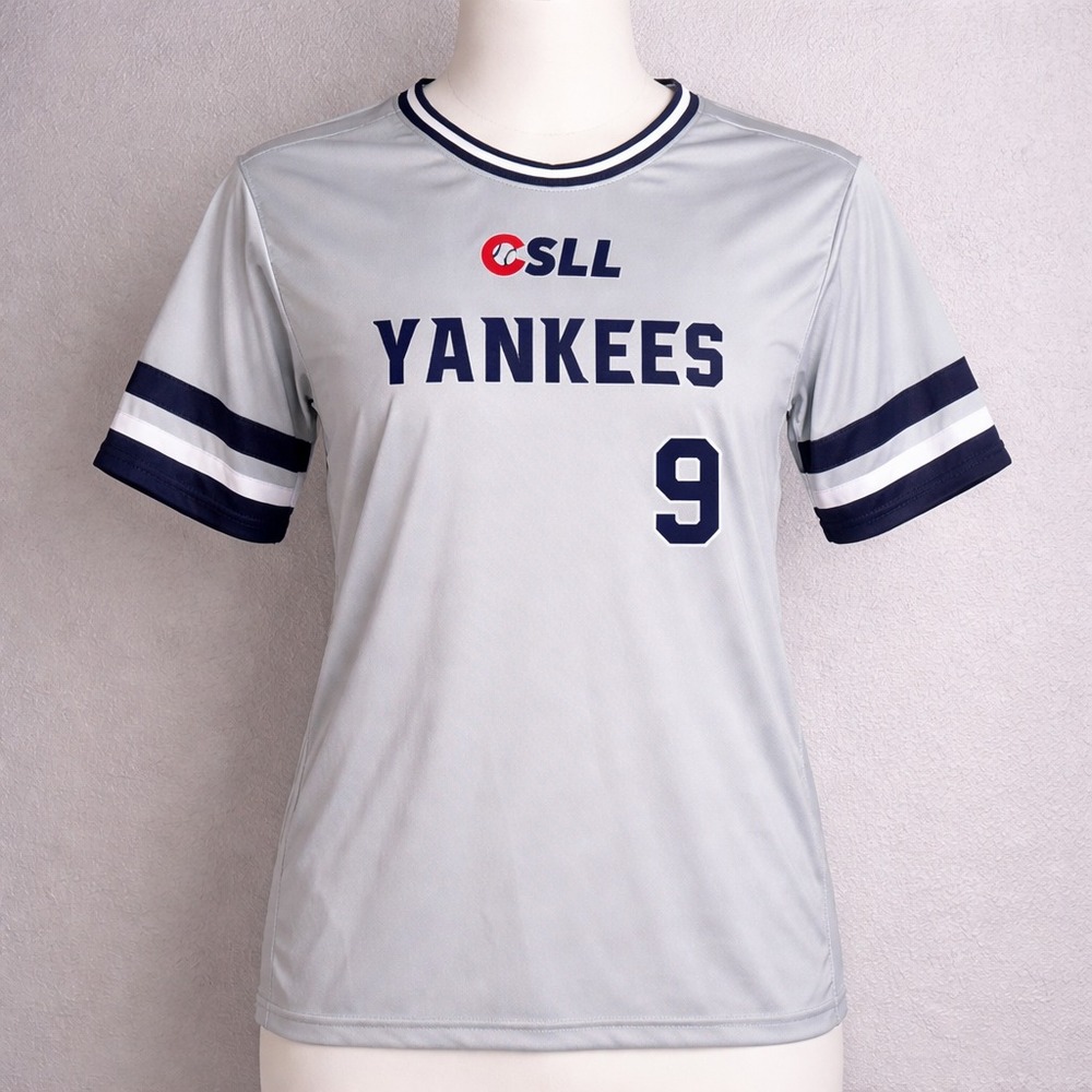 Colorado Springs Little League Baseball Yankees Jersey Tee‎ Size Large L